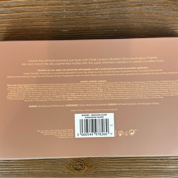 Brazilian Glow 24-Shade Eyeshadow Palette by Ciate London - Picture 7 of 7